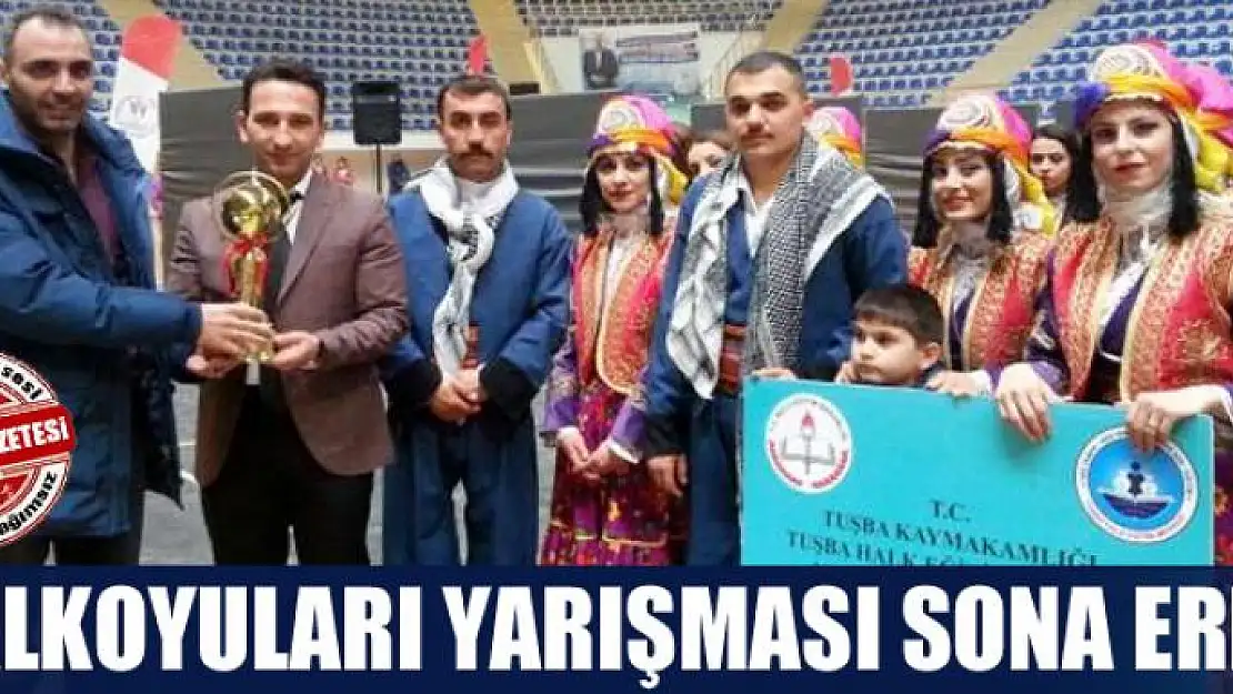 Van'da halkoyuları yarışması sona erdi