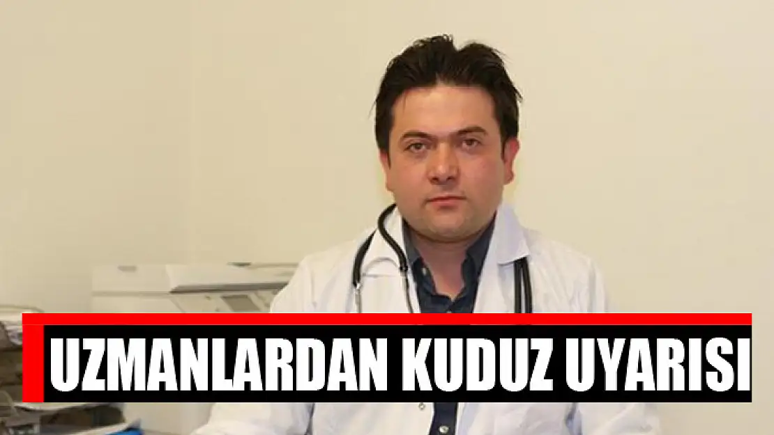 Uzmanlardan kuduz uyarısı