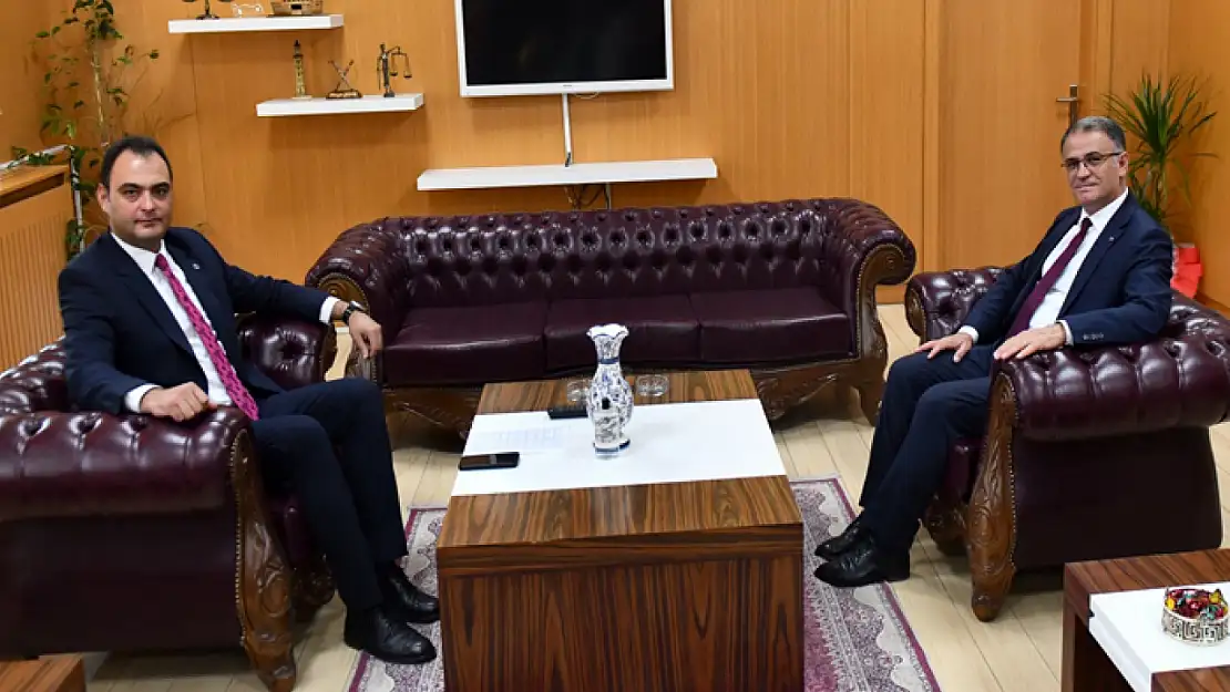 Vali Balcı'dan Adalet Komisyonu Başkanı Gedik'e ziyaret