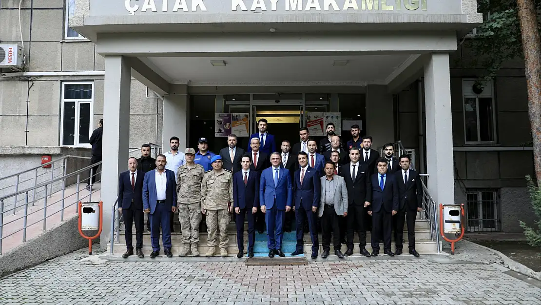 Vali Balcı'dan Çatak'a Ziyaret