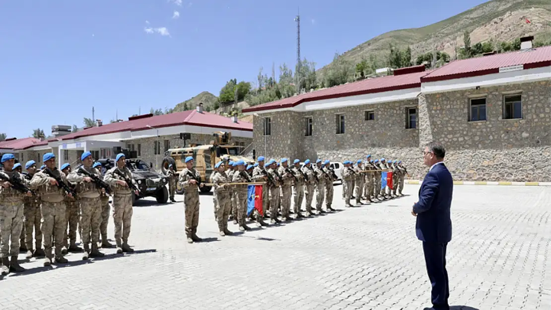 Vali Balcı'dan Jandarma Tabur Komutanlığı'na ziyaret