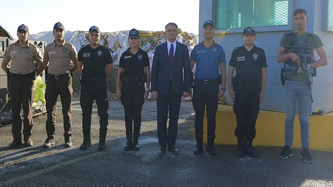 Vali Balcı'dan Polis Kontrol Noktası'na ziyaret