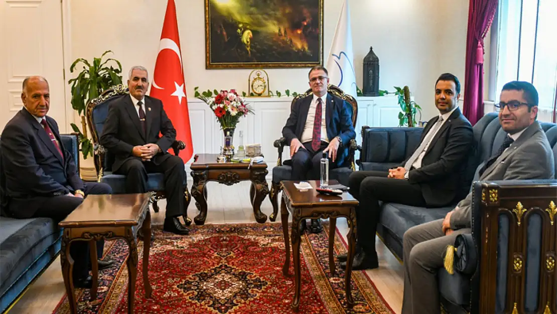 Vali Balcı, gazileri makamında kabul etti