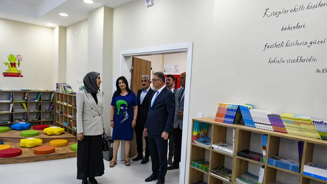 Vali Balcı ve Ceylan'dan Vangölü Anaokulu'na ziyaret