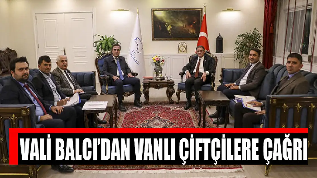 Vali Balcı: Meralarımızı koyun'la dolduracağız