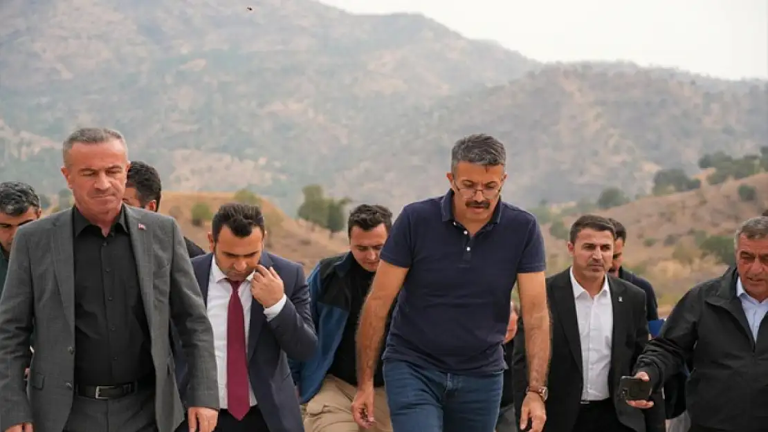 Vali Çelik, Irak sınırında incelemelerde bulundu