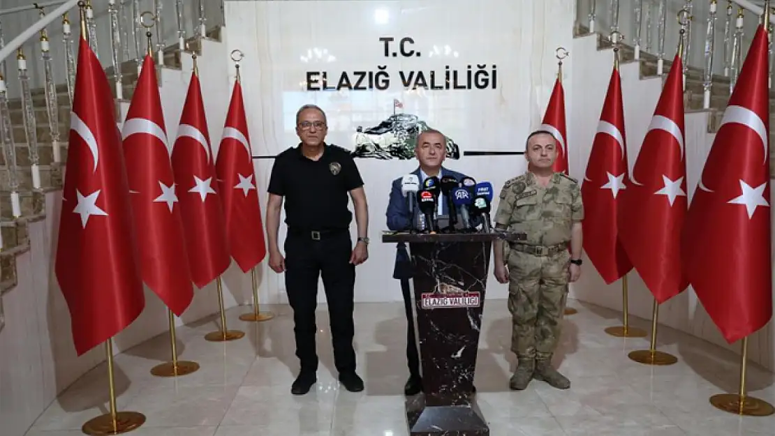 Vali Hatipoğlu: Elazığspor-Vanspor maçında 3 bin 66 personel görev alacak