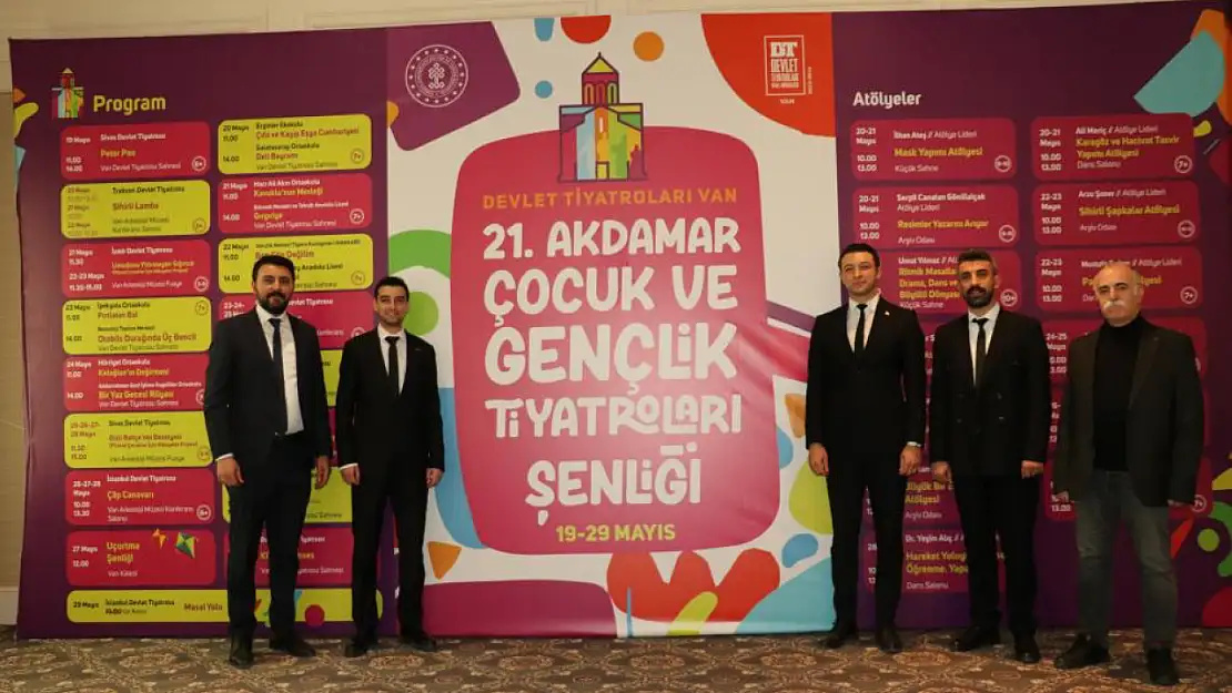 Van Akdamar Çocuk ve Gençlik Tiyatroları Şenliği başlıyor