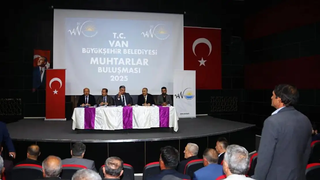 Van Büyükşehir Belediyesi muhtar buluşmalarını Saray ve Özalp ilçeleri ile sürdürdü
