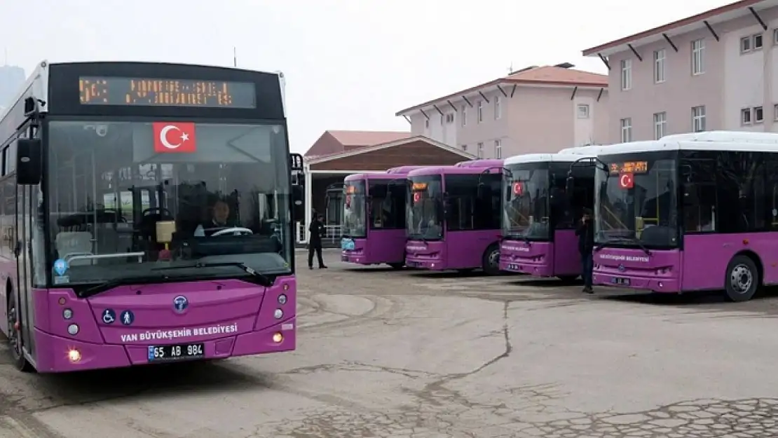 Van Büyükşehir Belediyesinden toplu ulaşıma yeni güzergah