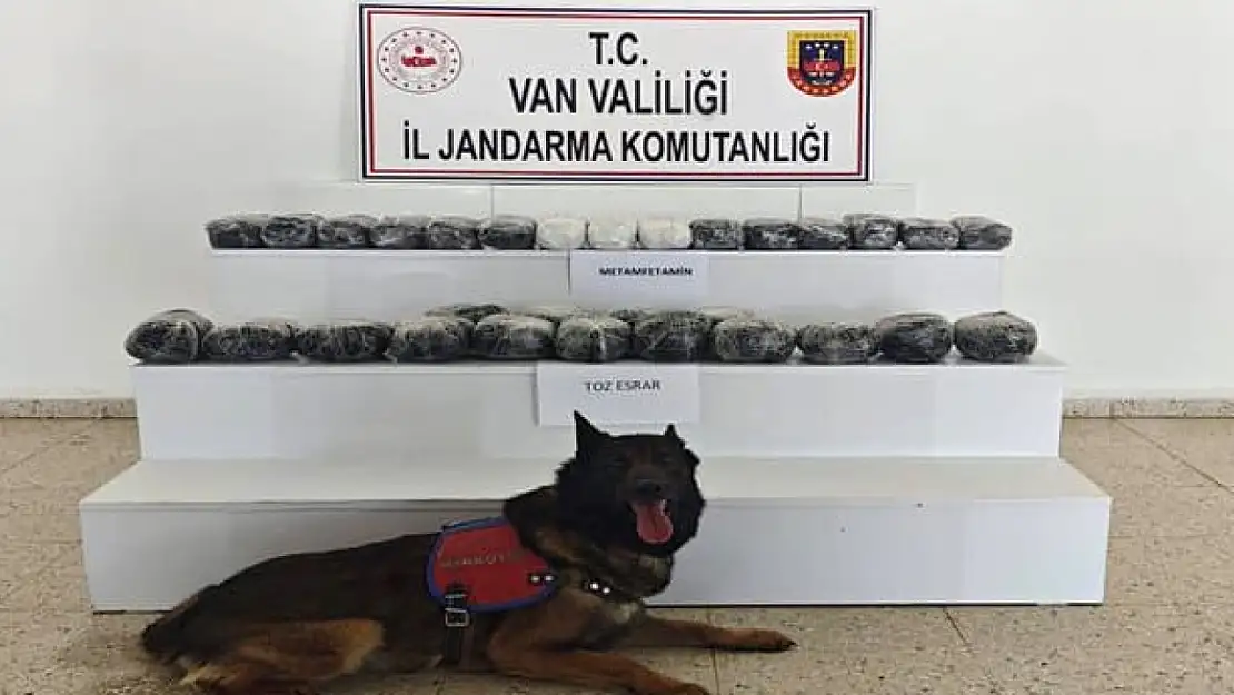 Van'da 47 kilo uyuşturucu ele geçirildi