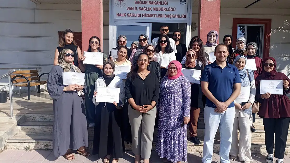 Van'da 5. temel yenidoğan bakımı eğitimi tamamlandı