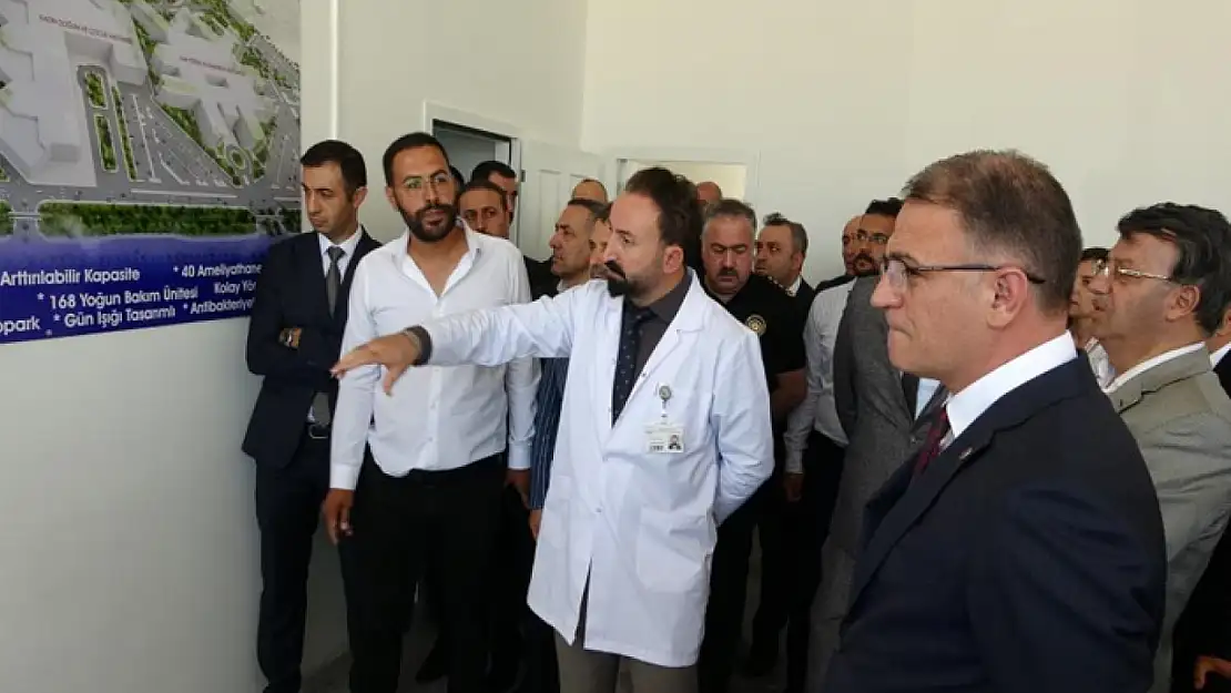 Van'da 800 yataklı şehir hastanesinin inşaatı sürüyor