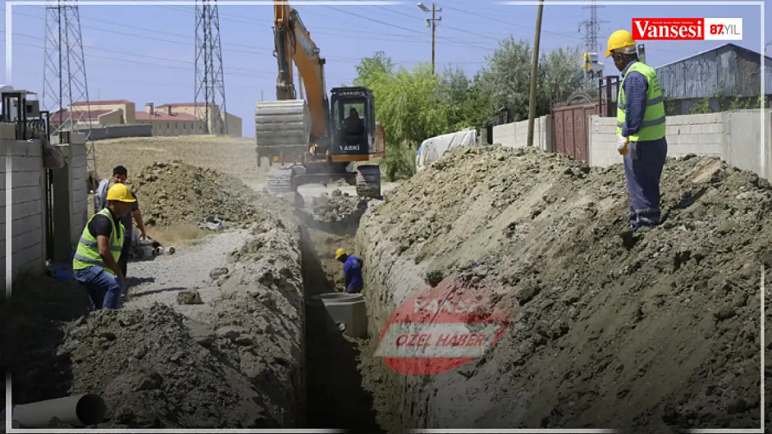 Van'da altyapı çalışmaları hız kazandı