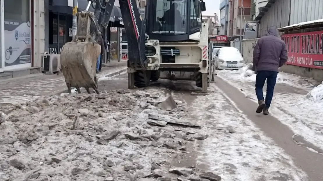 Van'da ara sokaklar temizlendi