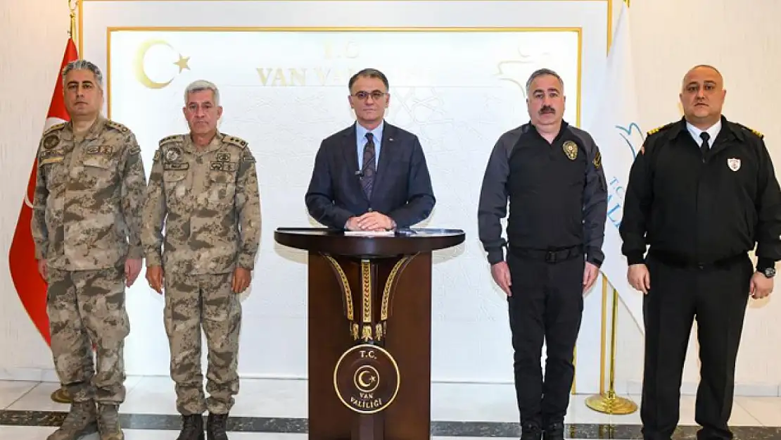 Van'da Asayiş ve Güvenlik Değerlendirme toplantısı yapıldı