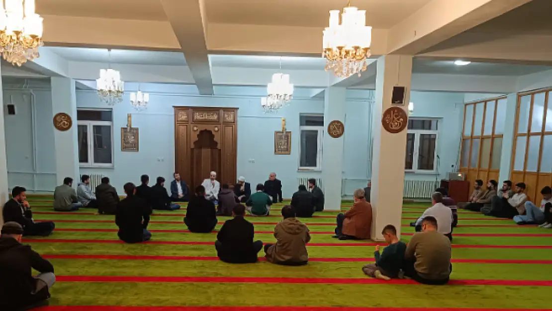 Van'da Camii buluşmaları düzenlendi