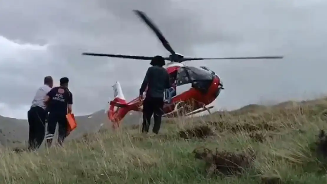 Van'da dağda mahsur kalan şahıs kurtarıldı