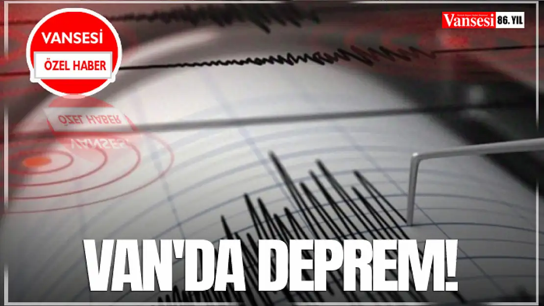 Van'da Deprem