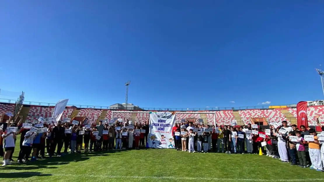 Van'da Dünya Çocuk Atletizm Günü kutlandı