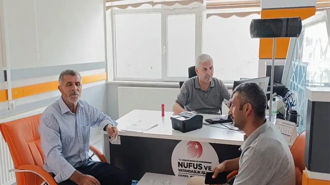 Van'da ehliyet yenileme yoğunluğu