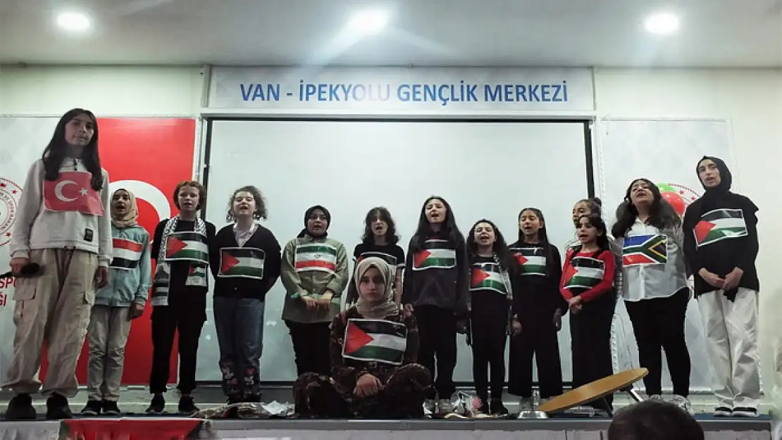 Van'da Gençler Filistin'i Konuşuyor etkinliği
