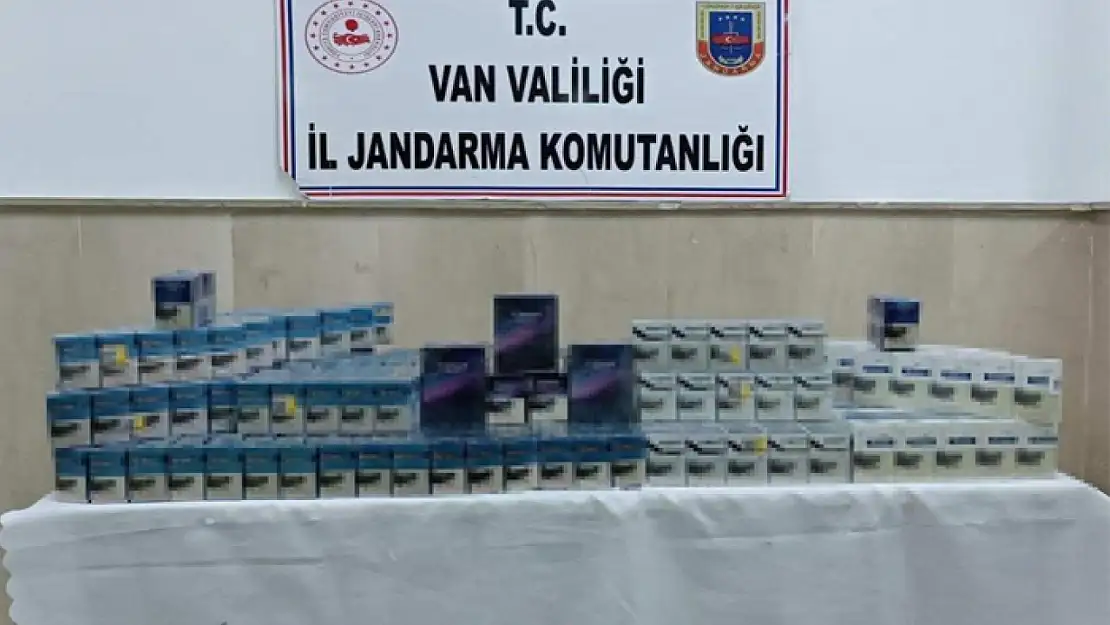 Van'da gümrük kaçağı malzemeler ele geçirildi