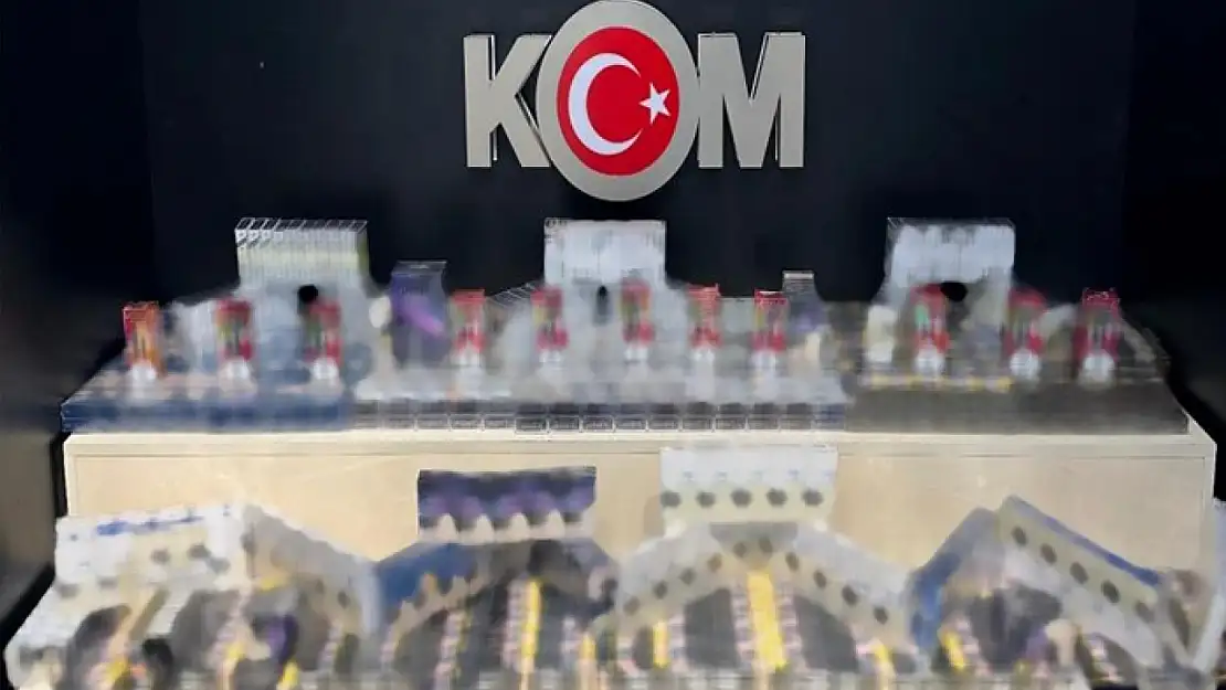 Van'da gümrük kaçağı malzemeleri ele geçirildi