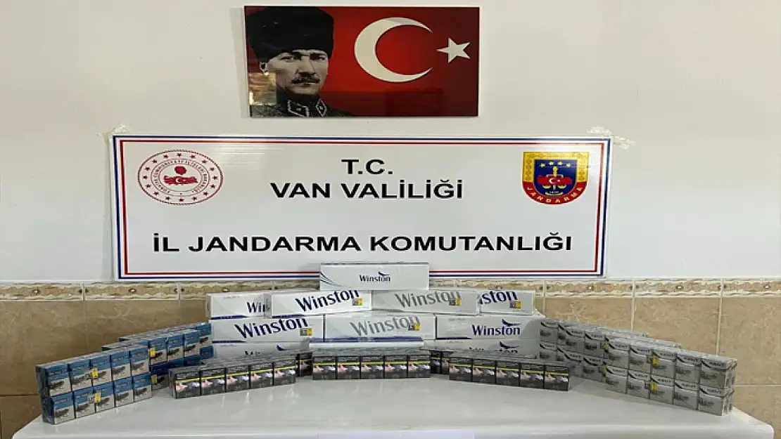 Van'da gümrük kaçağı sigara operasyonu: 960 paket sigara ele geçirildi