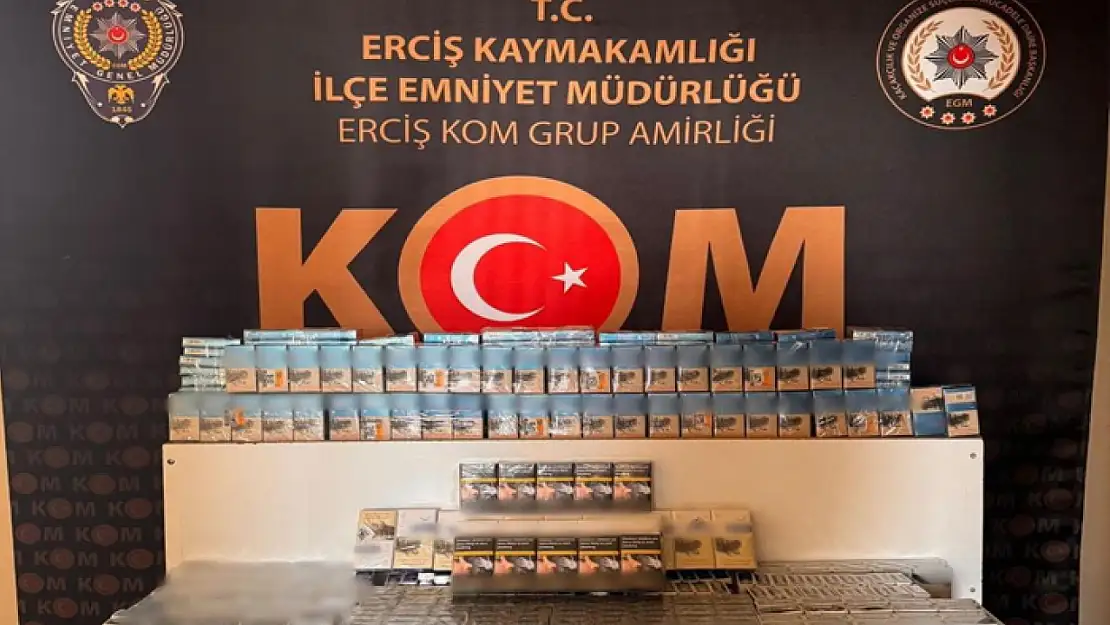 Van'da gümrük kaçakçılığı operasyonu