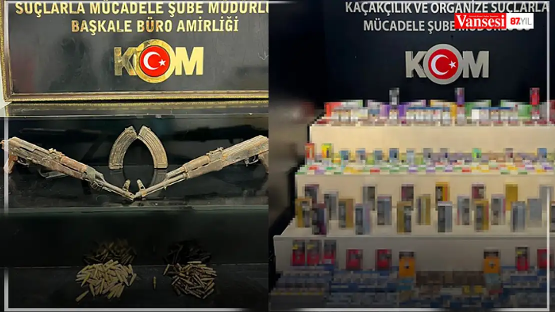 Van'da gümrük kaçakçılığı operasyonu