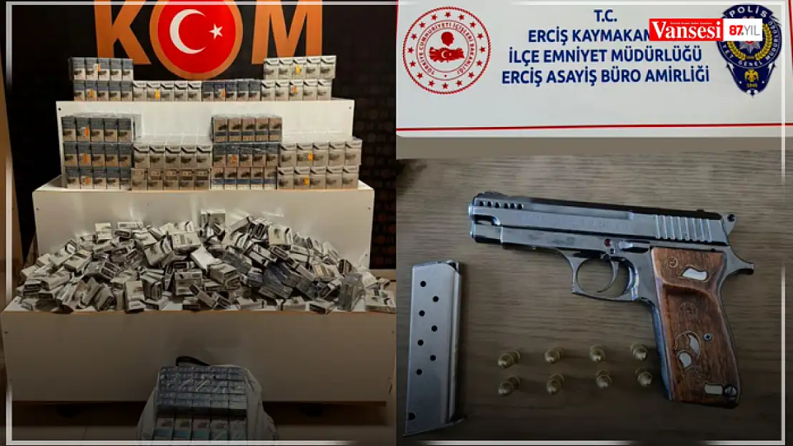 Van'da kaçakçılık operasyonu