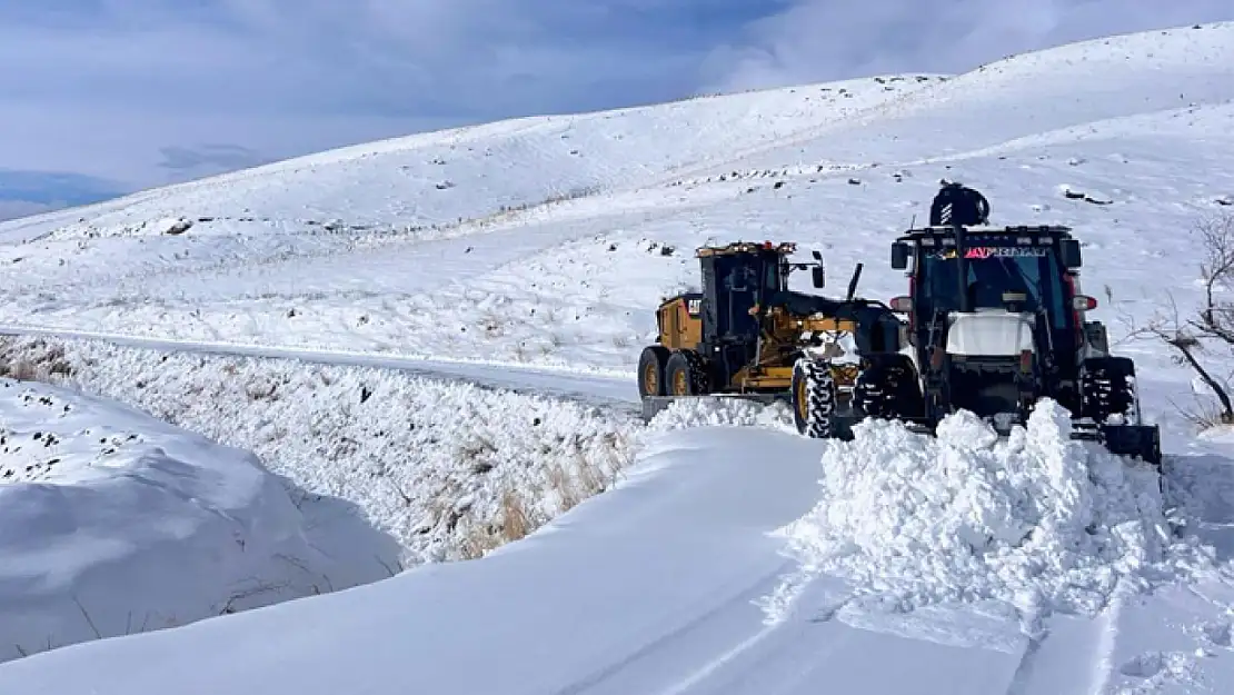 Van'da kapanan yollar ulaşıma açıldı