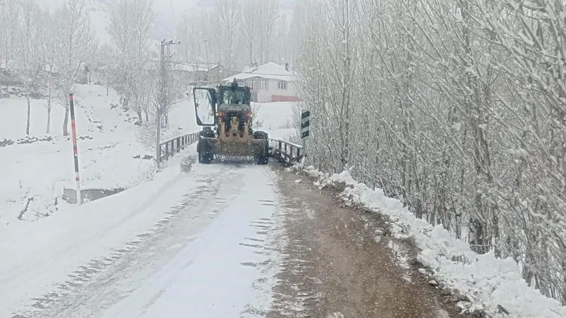 Van'da kar yağışı: 264 yerleşim yerinin yolu kapandı