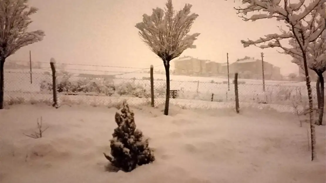Van'da kar yağışından dolayı elektrik kesintisi