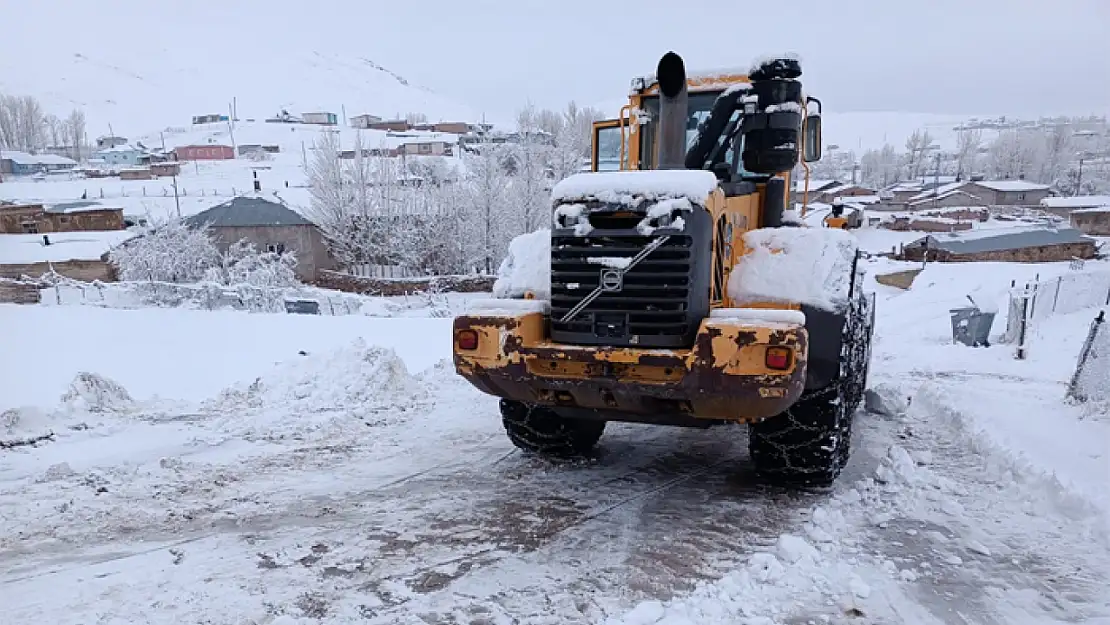 Van'da karla mücadele çalışması