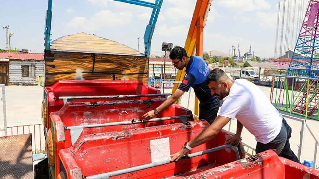 Van'da lunaparklara sıkı denetim