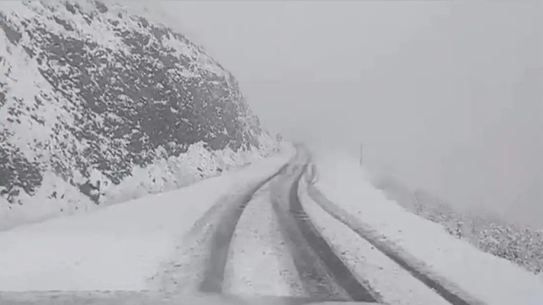 Van'da mevsimin ilk karı yağdı