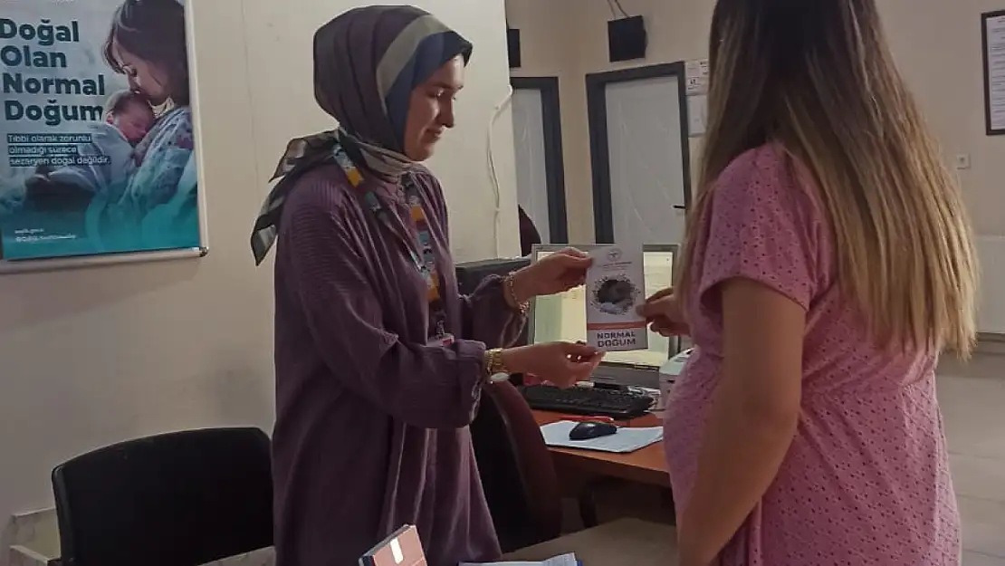 Van'da normal doğum için farkındalık etkinlikleri sürüyor