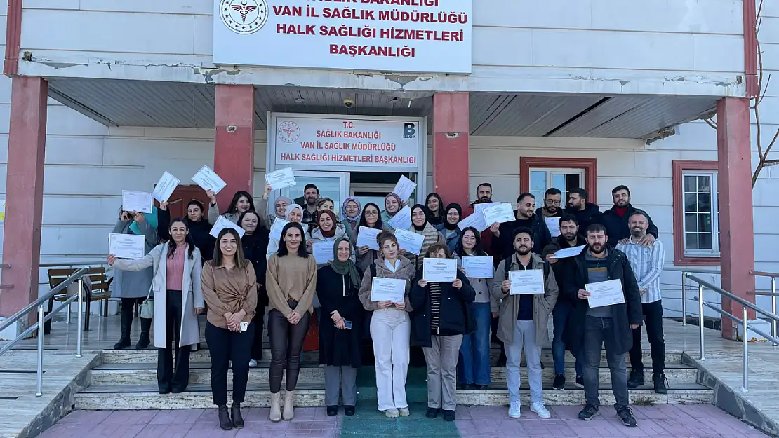 Van'da NRP eğitimleri yoğun bir şekilde sürüyor