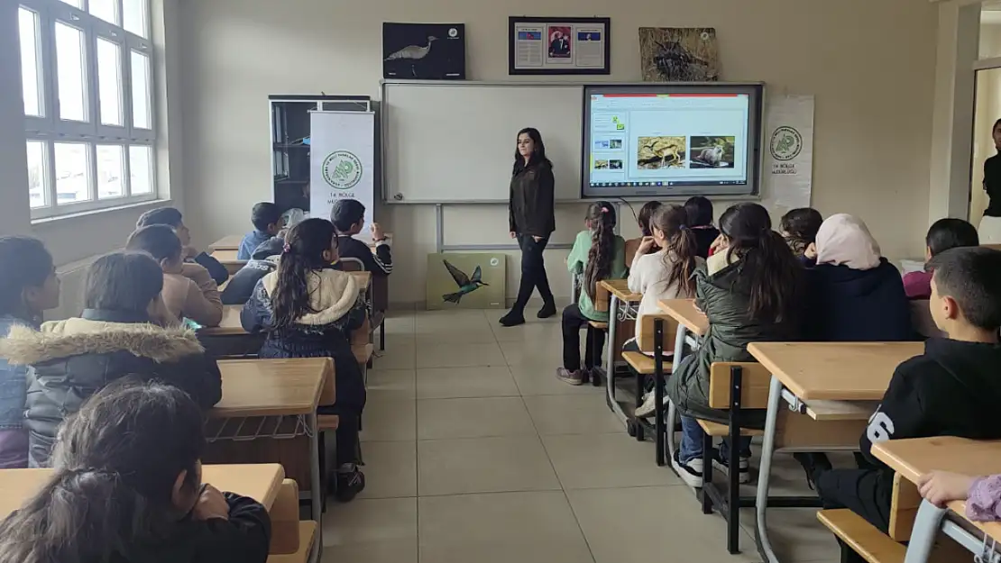 Van'da öğrencilerine yönelik biyolojik çeşitlilik eğitimleri devam ediyor