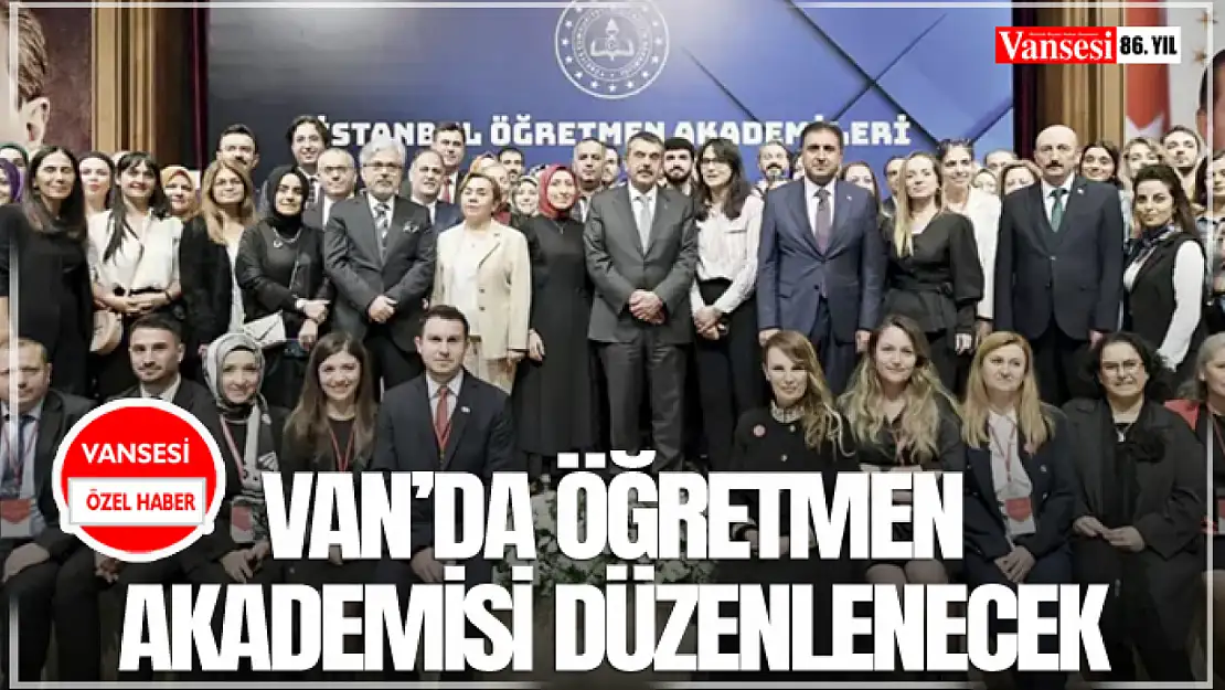 Van'da öğretmen akademisi düzenlenecek