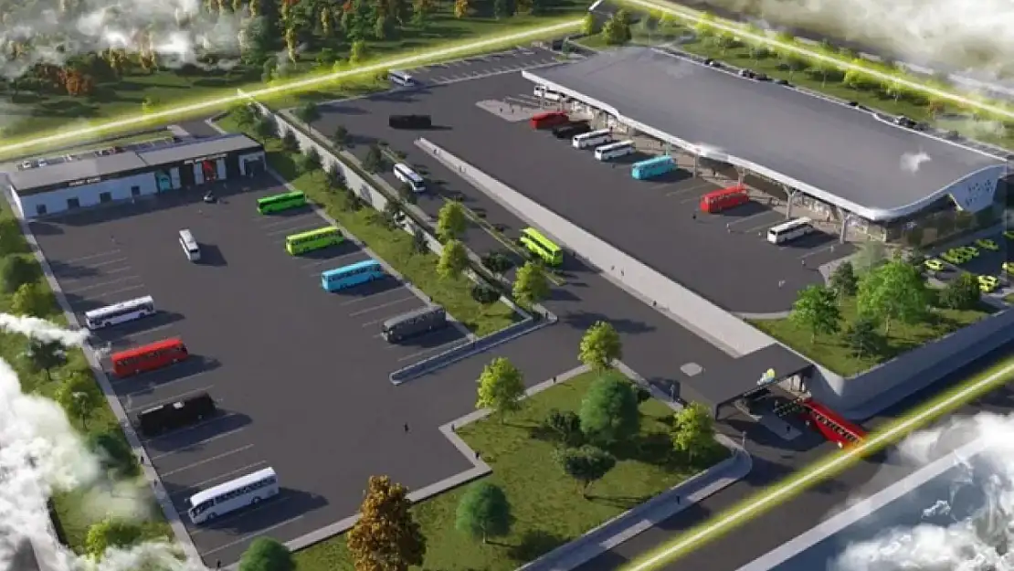 Van'da şehirler arası otobüs terminali inşaatı sürüyor