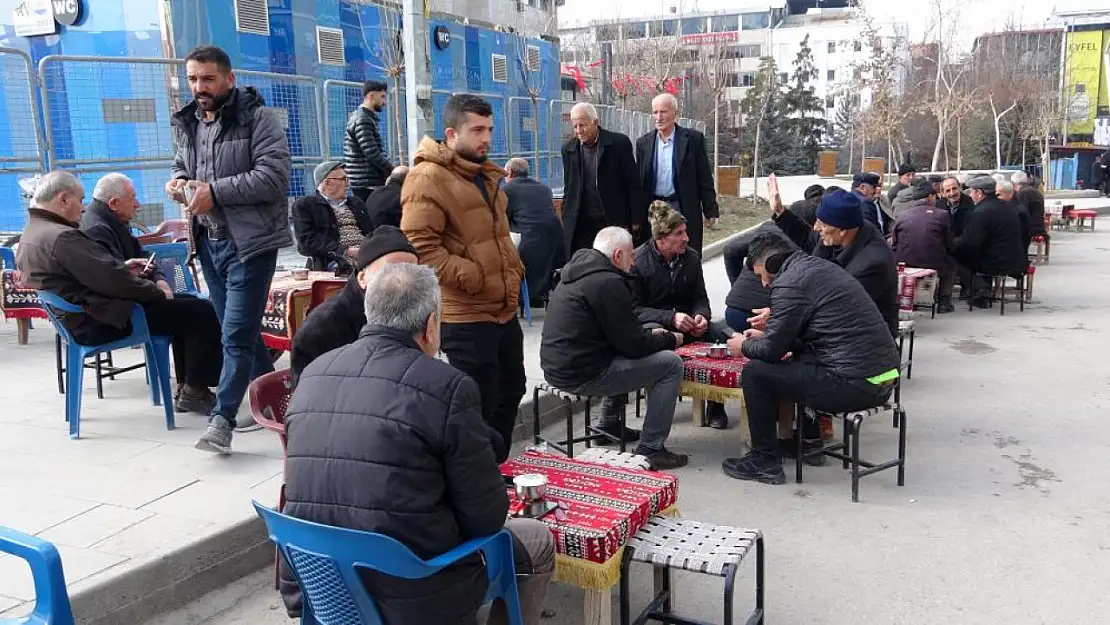 Van'da Şubat ayında bahar havası