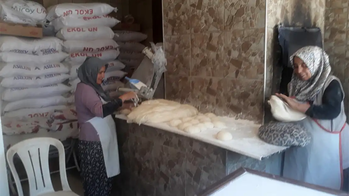 Van'da tandır ekmeğine rağbet arttı