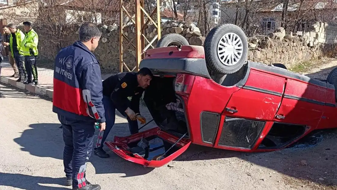 Van'da trafik kazası: 1 yaralı