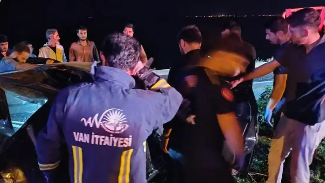 Van'da trafik kazası: 1 yaralı