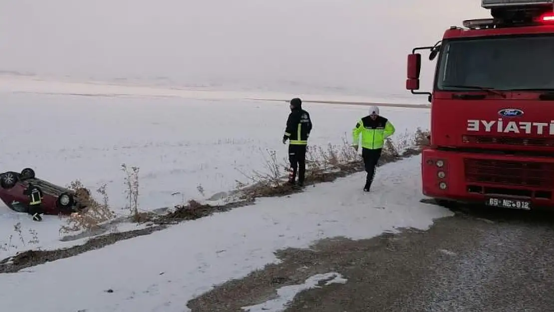 Van'da trafik kazası: 2 yaralı