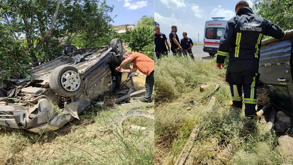 Van'da trafik kazası: 3 yaralı