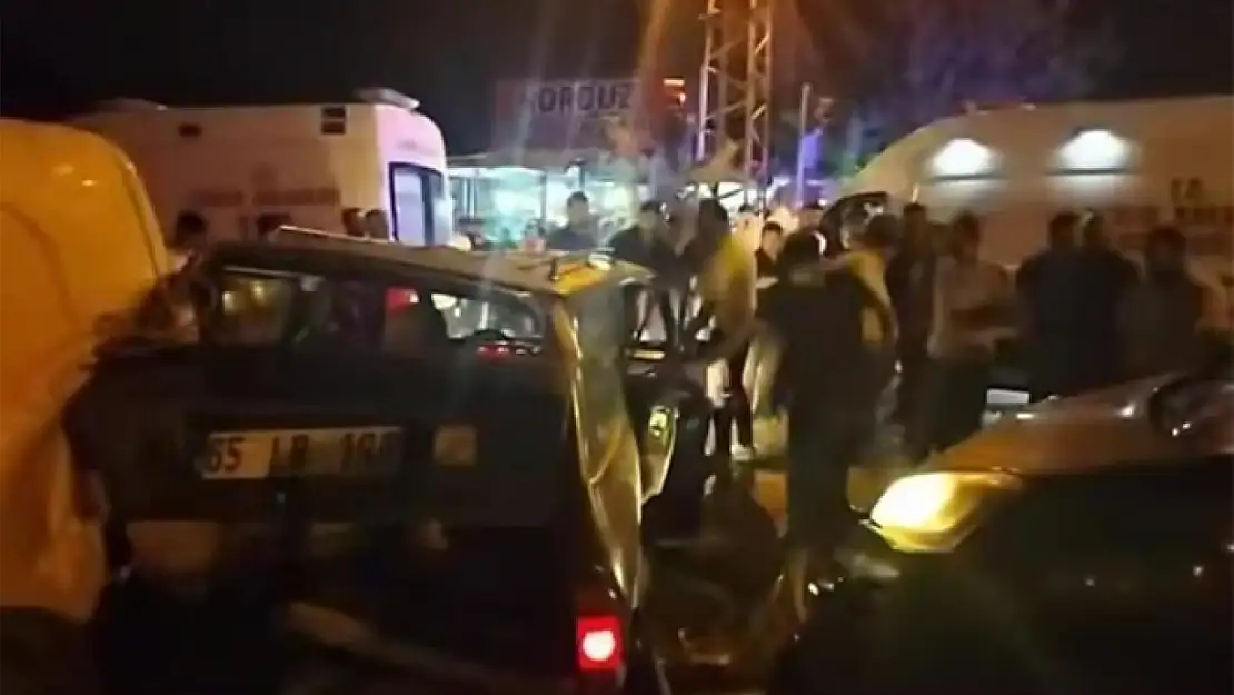 Van'da trafik kazası: 5 yaralı